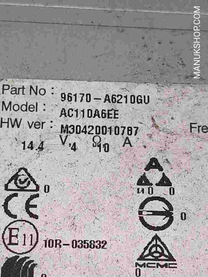 Multi-Info-Display Radio Hyundai i30 96170A6210GU AC11DA6EE M30420010787
