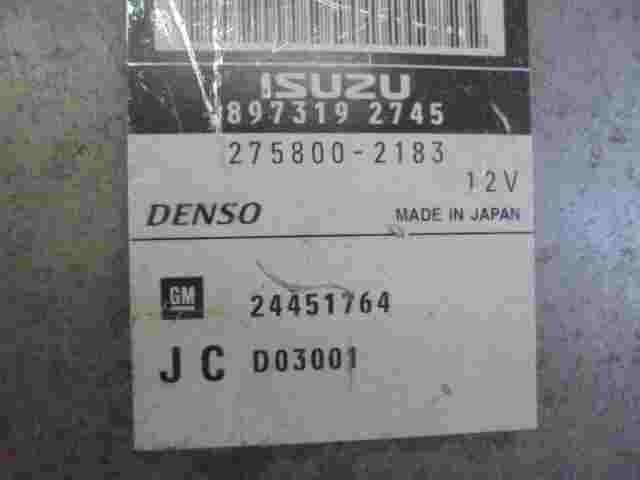 Motorsteuergerät Vectra C Signum 24451764 24451764JC 8973192745 DENSO 2758002183