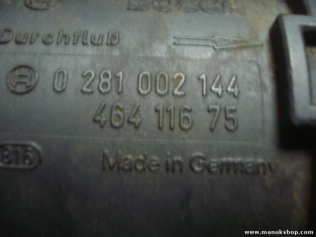Luftmengenmesse Opel Frontera 46411675 464 116 75 BOSCH 0281002144 0 281 002 144