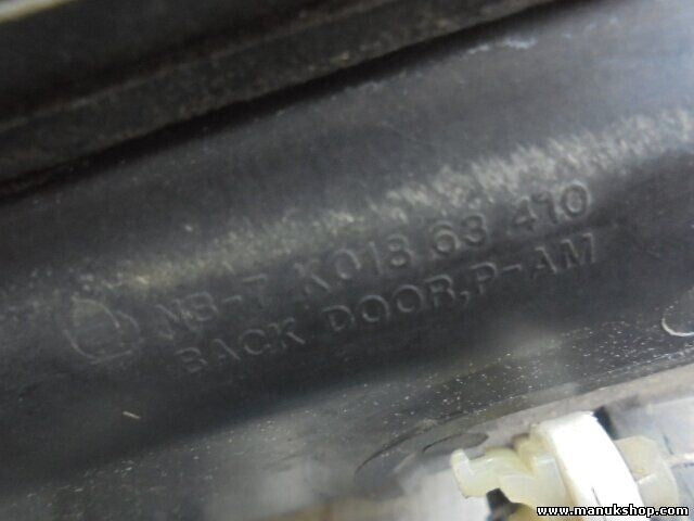 Türgriff Heckklappe KIA Sportage K00 2.0i 16V 4WD 1998 K01863410 K018 63 410