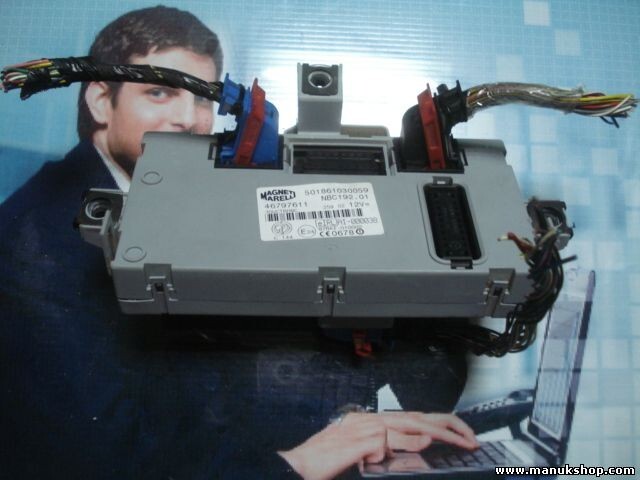 Zentralsteuergerät Fiat Stilo 0046797611 MAGNETI MARELLI 501861030059 NBC192.01