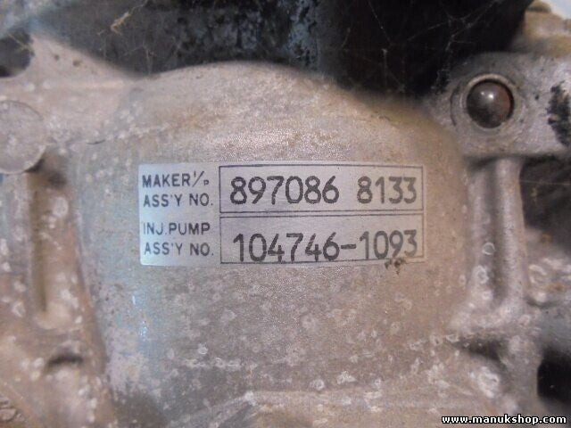 Dieselpumpe Einspritzpumpe Opel Monterey Isuzu Trooper 3.1 8970868133 1047461093