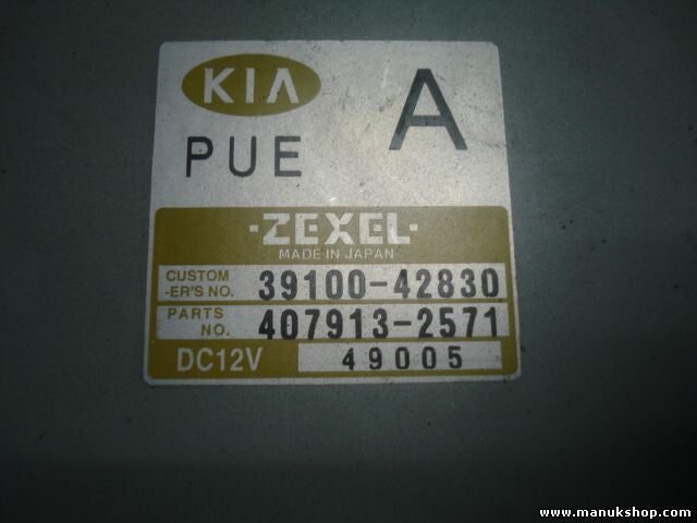 Motorsteuergerät Kia Bongo K2700 3910042830 39100-42830 ZEXEL 4079132571