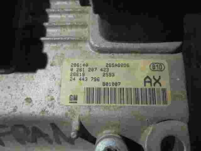 Motorsteuergerät Opel Corsa C 1.2 GM 24443796 AX BOSCH 0261207423 2593