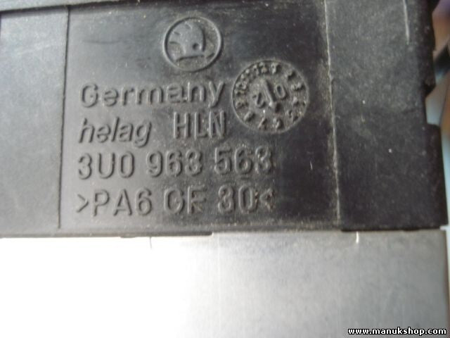 Sitzheizung schalter Skoda Superb 3U0963563 3U0 963 563 PA6GF30 PA6 GF 30