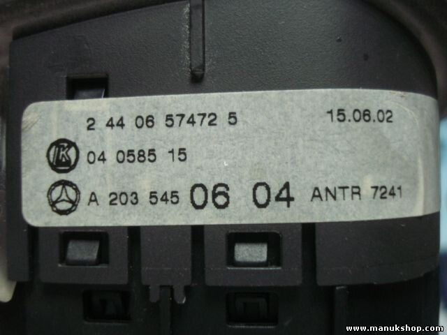 Lichtschalter Mercedes-Benz C W203 W209 A2035450604 A 203 545 06 04 LK