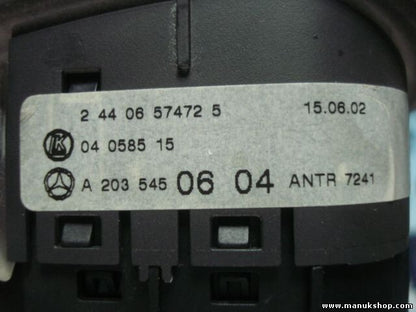 Lichtschalter Mercedes-Benz C W203 W209 A2035450604 A 203 545 06 04 LK