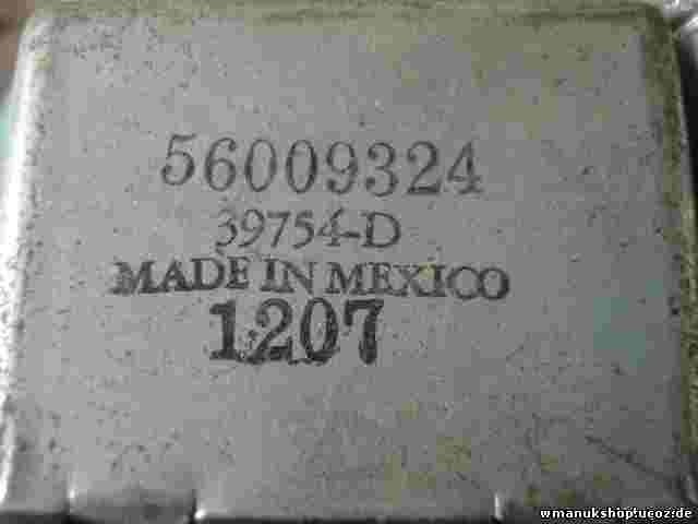 Lampenkontrolle Relais  Jeep Cherokee XJ 2.5 1999 56009324 39754D 39754-D