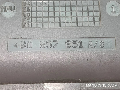 Aschenbecher  Audi A6 4B 4B0857951  480857951R/S 480 857 951 R/S