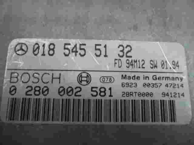 Motorsteuergerät Mercedes-Benz W140 FD94M12 SW 0194 0185455132 0280002581
