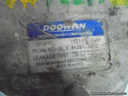 Klimakompressor Kia Sorento JC 2.5 CRDi 1625023500 D4CB 4K2810072 10PA17C