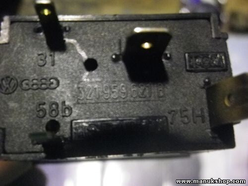 Heckscheibenheizung schalter Volkswagen Golf 1 Caddy Polo 86C Passat 321959621B