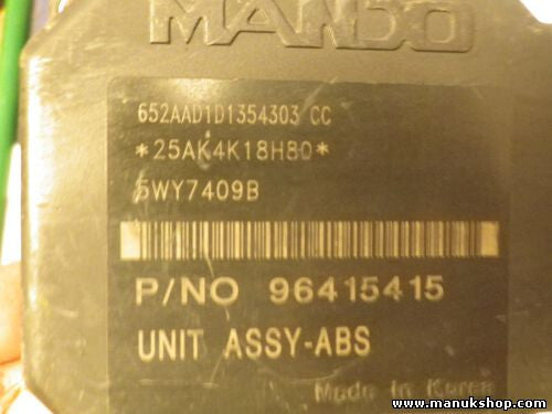 ABS Steuergerät Chevrolet Rezzo 96415415 5WY7409B