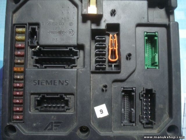 Bordnetzsteuergerät VW Sharan Ford 97VW14B205BA 7M0962258A SIEMENS S108145200C
