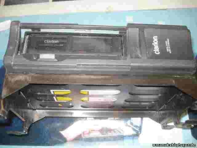 CD AM FM  Wechsler Changer Peugeot 607 9636561780  9631140280 Clarion PU-2293B