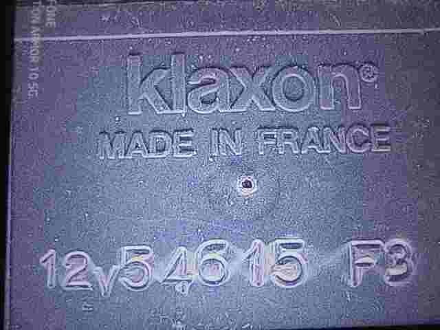 Relais Renault Espace II 54615 F3 12V 12V54615 F3 Klaxon