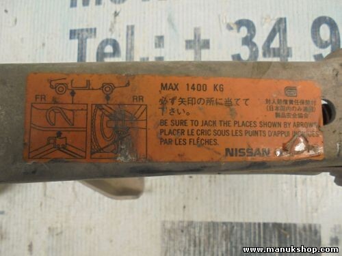 Wagenheber Nissan MAX 1400 KG