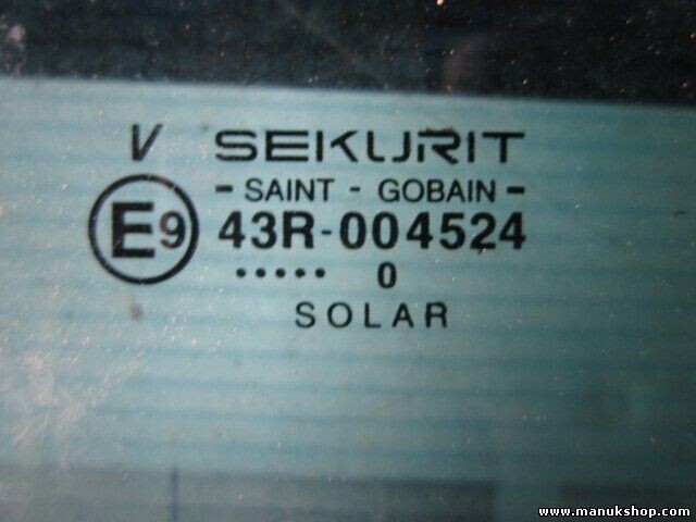 Türscheibe Seitenscheibe hinten rechts Nissan Terrano Ford Maverick T2 43R004524