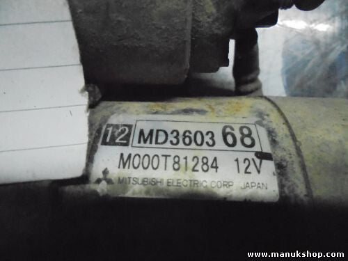 Anlasser Mitsubishi Pajero Pinin 2.0 4G93 4G94 4G13 MD360368 JS1139 M000T81284