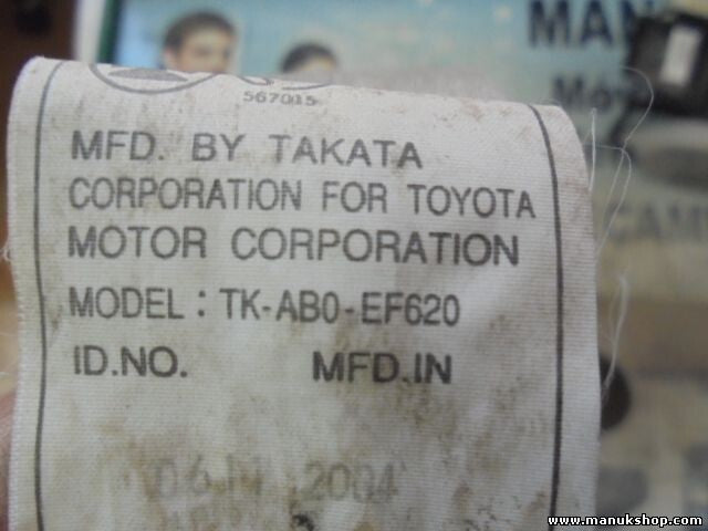 Sicherheitsgurt Gurt Toyota Land Cruiser J12 TKAB0EF620 TK-AB0-EF620