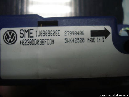 Airbagsensor Airbagsteuergerät Seat Toledo Leon 1M 1J0909606E IJO909606E