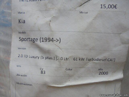 Blinker vorne links Kia Sportage 2.0 TD 1994-1999 0K01L51050BL 0K01L 51050 BL