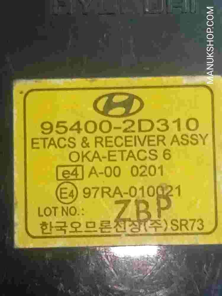 Komfortsteuergerät KSG Kia Elantra Hyundai 954002D310 95400-2D310 97RA010021