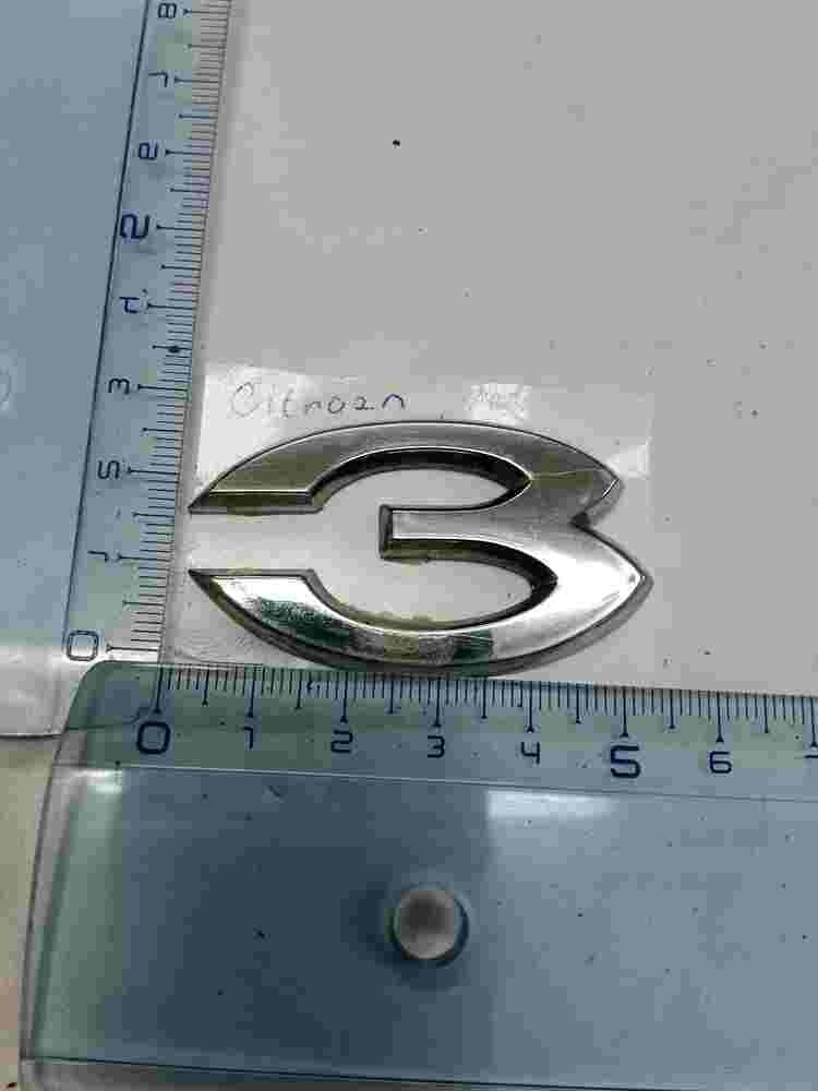 Emblem  Citroen C3 5cm.
