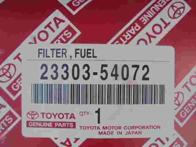 Kraftstofffilter Toyota Coaster Dyna Optimo 2330354072 23303-54072 23303 54072