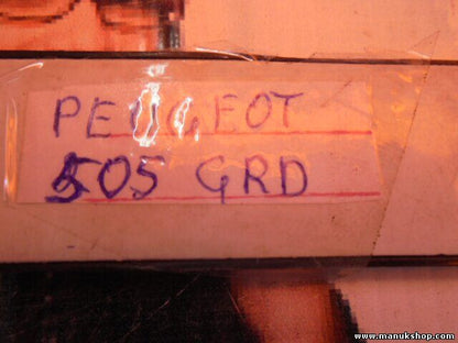 Emblem Logo PEUGEOT 505 CRD