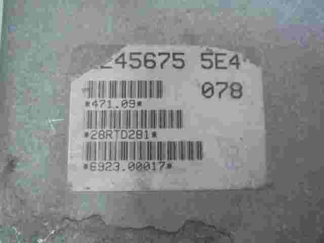 Motorsteuergerät BMW 5 E34 2244734  2245675 5E4 BOSCH 0281001183  28RTD281