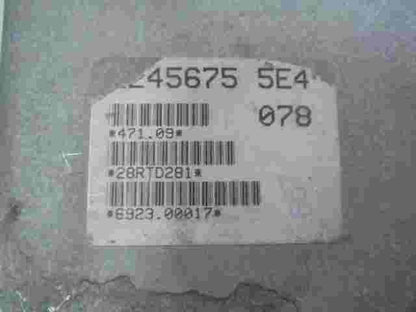 Motorsteuergerät BMW 5 E34 2244734  2245675 5E4 BOSCH 0281001183  28RTD281
