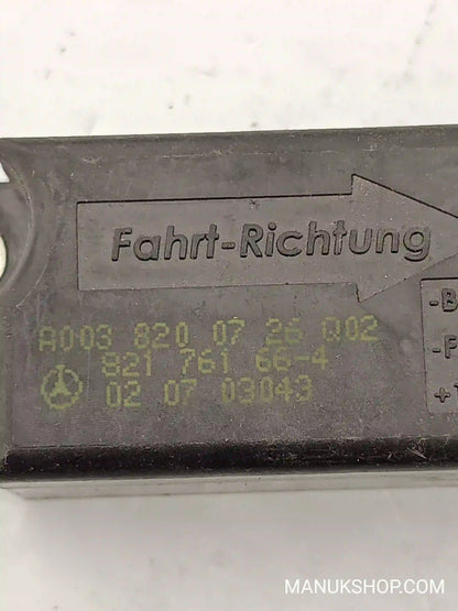 Airbagsensor Airbagsteuergerät Mercedes-Benz W211 A0038200726 Q02 821761664