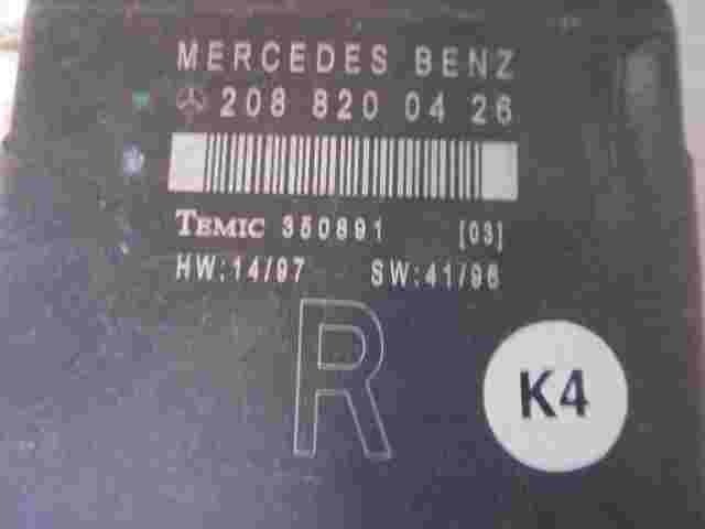 Türsteuergerät Mercedes-Benz W210 E-Klasse W208 2088200426 TEMIC 350891 R