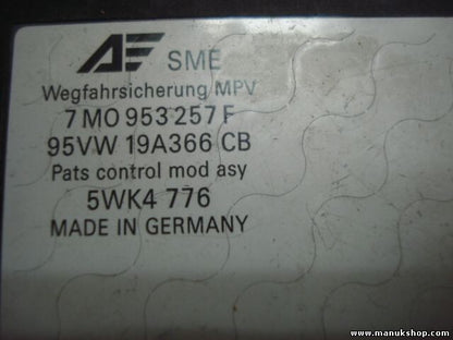 Steuergerät Wegfahrsperre VW Sharan Seat Alhambra Ford Galaxy 7M0953257F 5WK4776