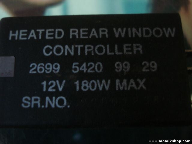 Fensterheber Relais Tata Safari 2699 5420 99 29 269954209929 12V 180W MAX