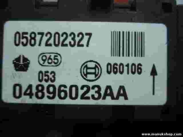 Airbagsensor Airbagsteuergerät Chrysler Dodge 0587202327 04896023AA BOSCH 060106