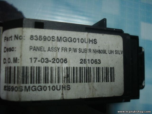 Fensterheber schalter Honda Accord Civic F000199C 35760SMGE010M1 83590SMGG010UHS
