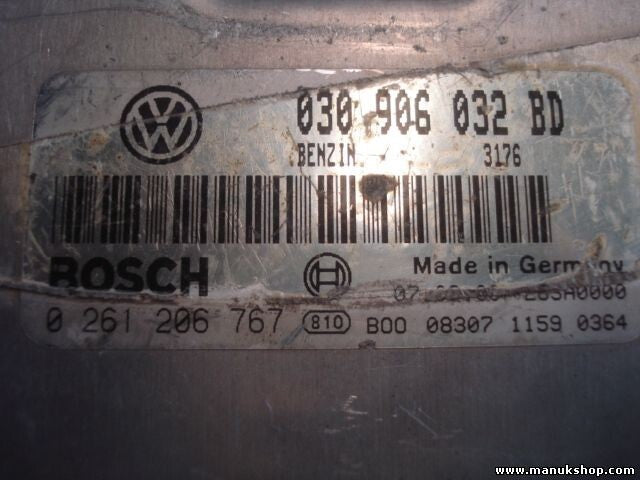 Motorsteuergerät VW Volkswagen Polo 030906032BD 030 906 032 BD BOSCH 0261206767