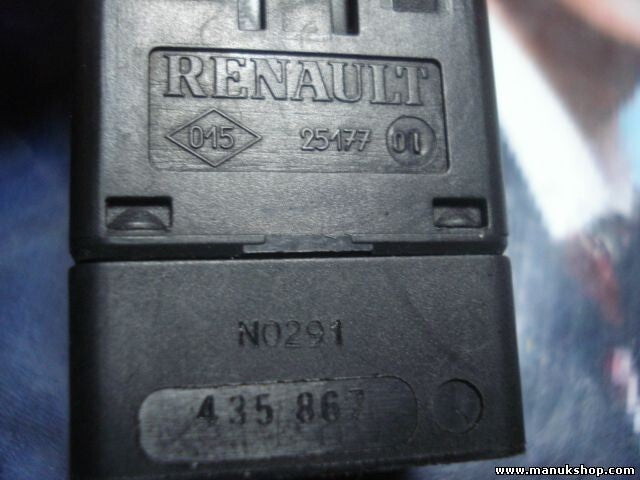 Warnblinkschalter Renault Mégane I 25177 25174 435867