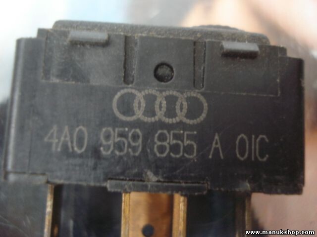 Fensterheber schalter Audi A6 V8 80 100 200 4A0959855A 4A0 959 855 A 4AO959855A