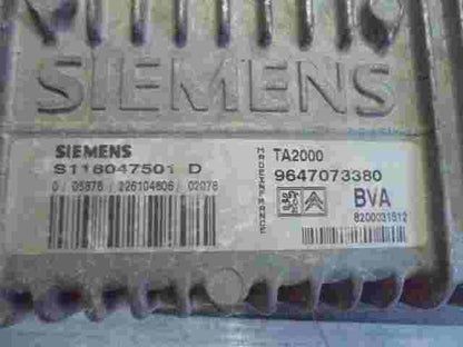 Getriebesteuerung  Citroen Xantia Xsara 8200031512 9647073380 TA2000 S118047501D