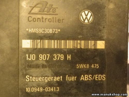 ABS Steuergerät VW Volkswagen Golf 4 Audi A3 1J0907379H ATE 10094903413 5WK8475