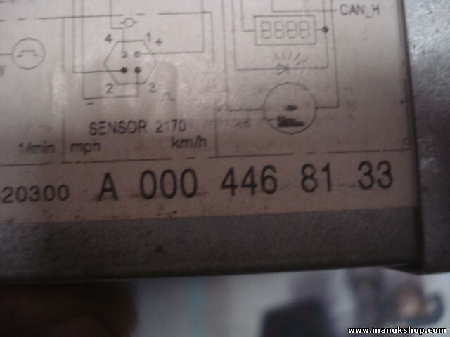 Diagrammscheiben Mercedes-Benz Actros 3240 Axor 3243 A0004468133 710115420300