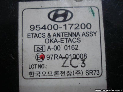 Steuergerät Wegfahrsperre Alarmmodul Hyundai Matrix 9540017200 97RA-010008