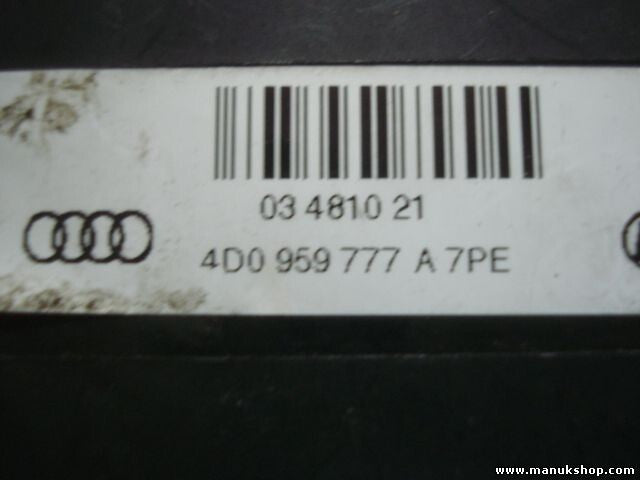 Sitzverstellung Audi A8 4D0 959 777 A 7PE 4D0959777A 03481021 4DO959777A