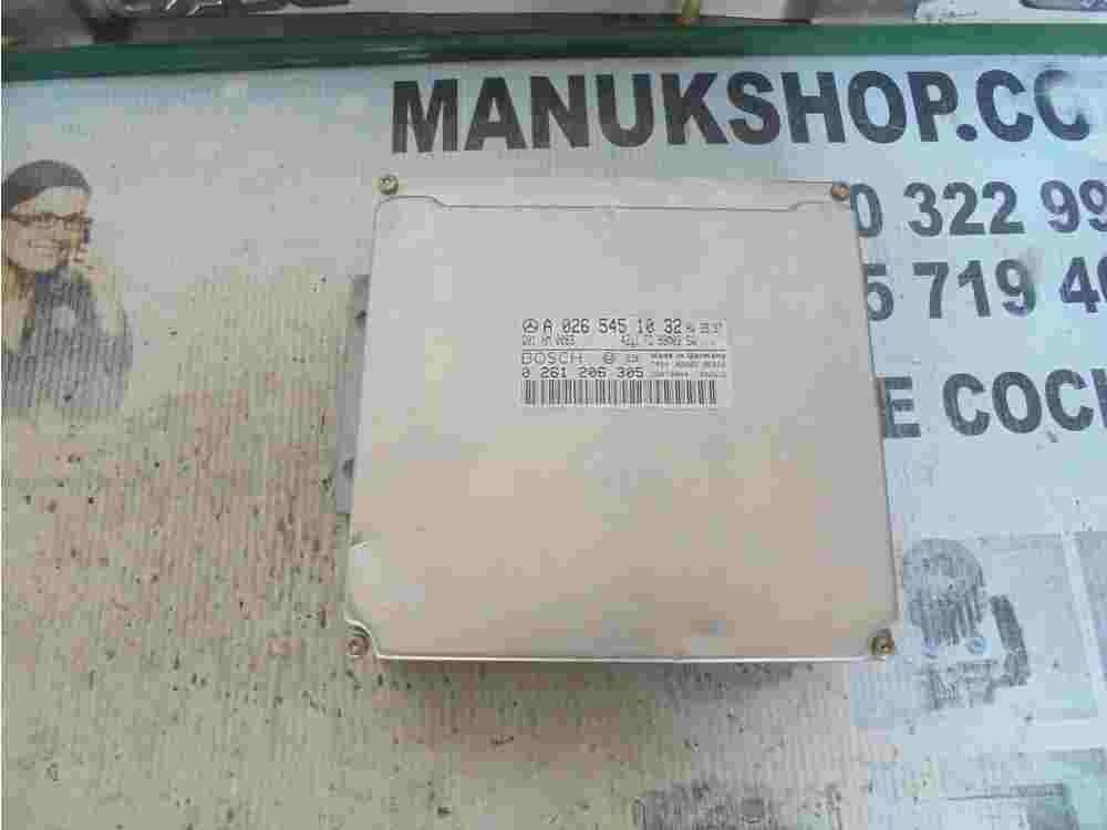 Motorsteuergerät Mercedes-Benz C Class W202 A0265451032 Q01 FD99M03 0261206305