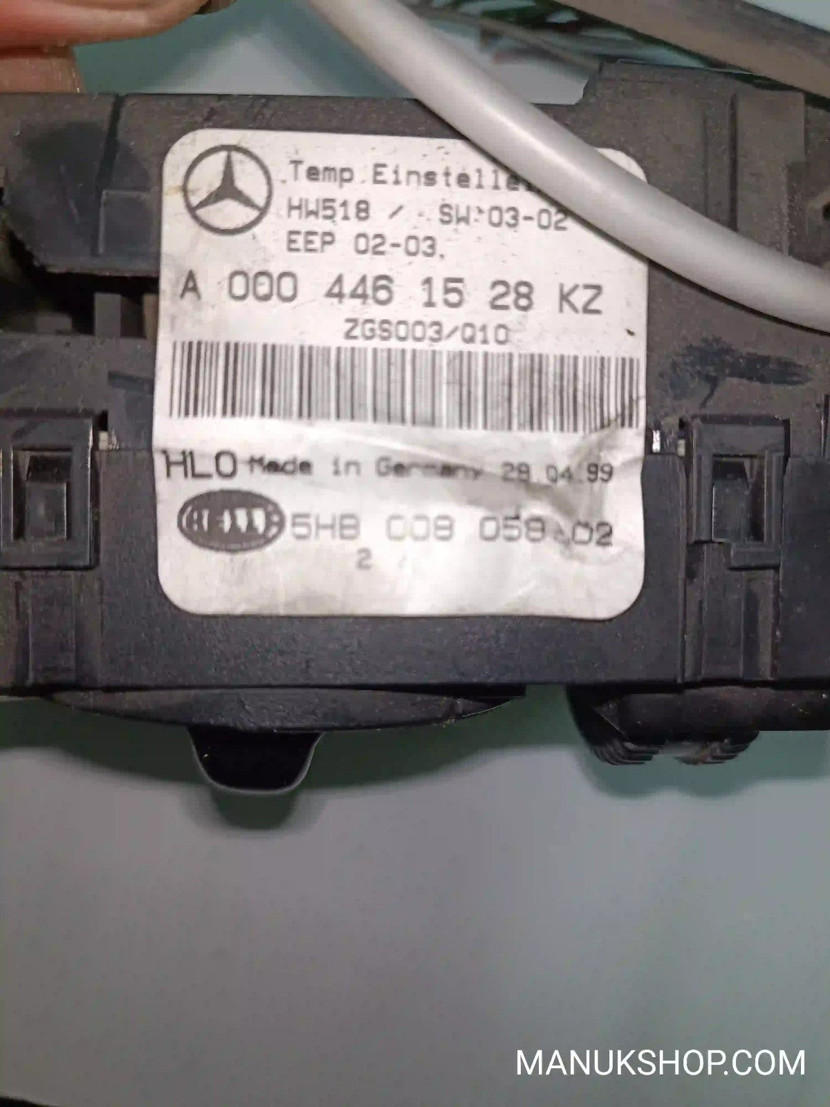 Heizungsbedienteil Klimabedienteil Mercedes-Benz Vito Viano W638  A0004461528KZ