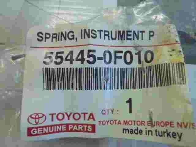 Spring Instrument P  Toyota Corolla Verso 554450F010 55445-0F010