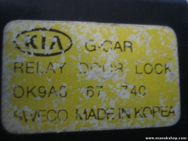 Relais Kia Clarus Bj. 1996 Shuma 0K9A367740 OK9A367740